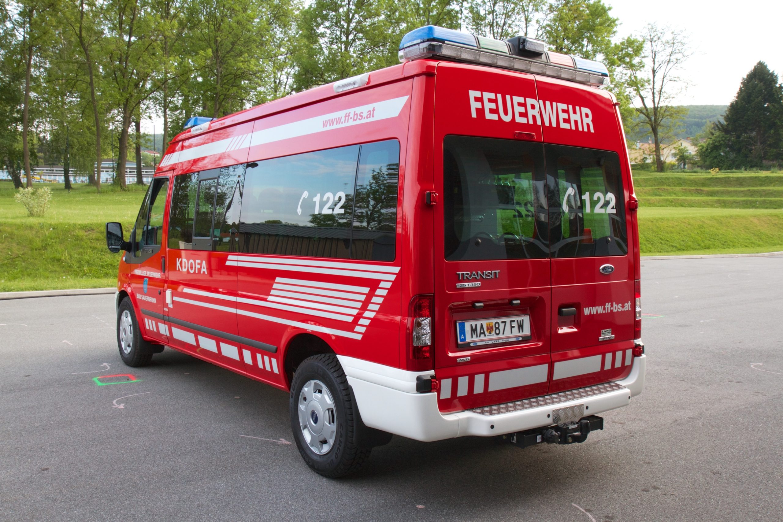 Kommandofahrzeug KDOFA der Freiwilligen Feuerwehr Bad Sauerbrunn