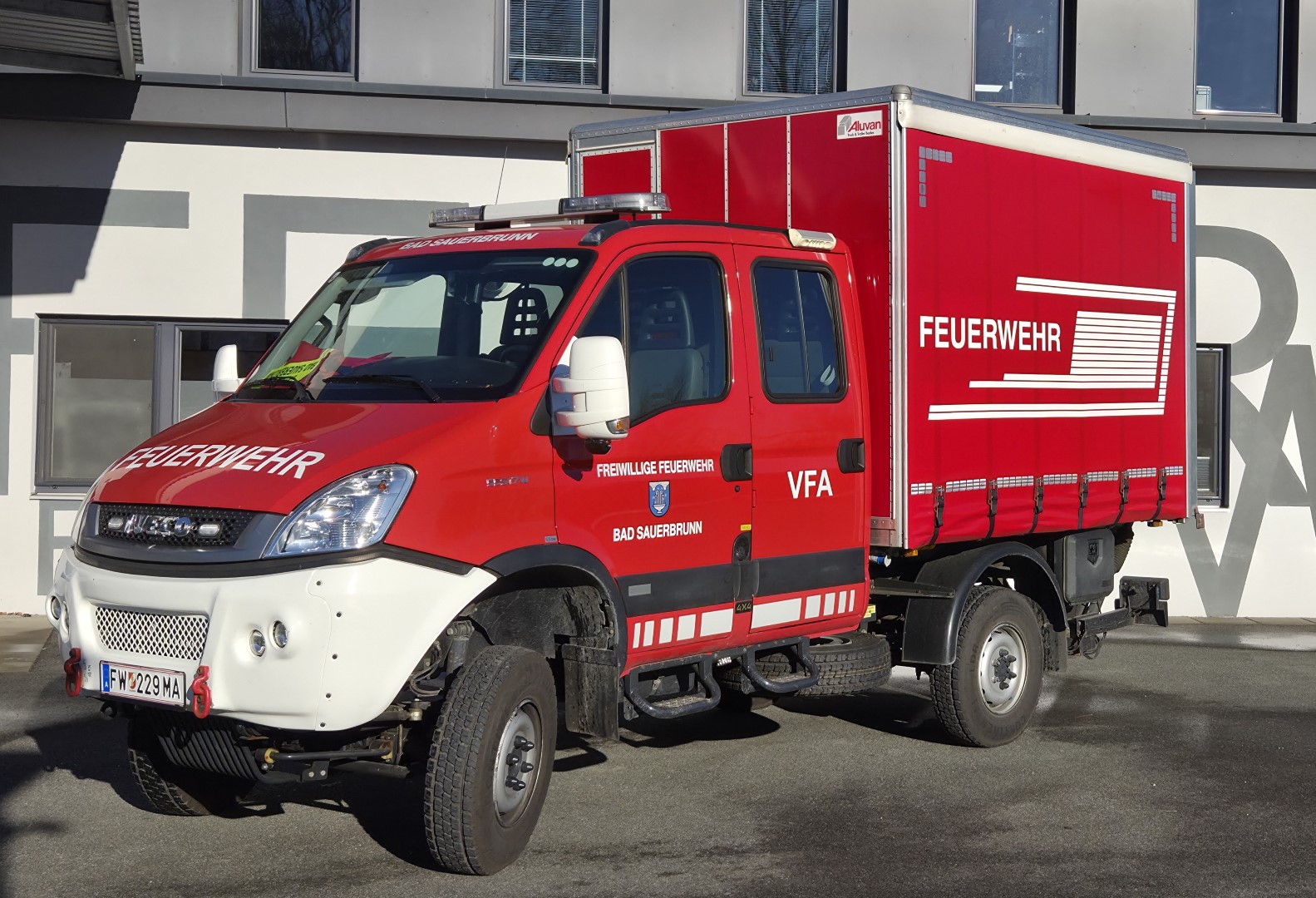 Versorgungsfahrzeug VFA der Freiwilligen Feuerwehr Bad Sauerbrunn