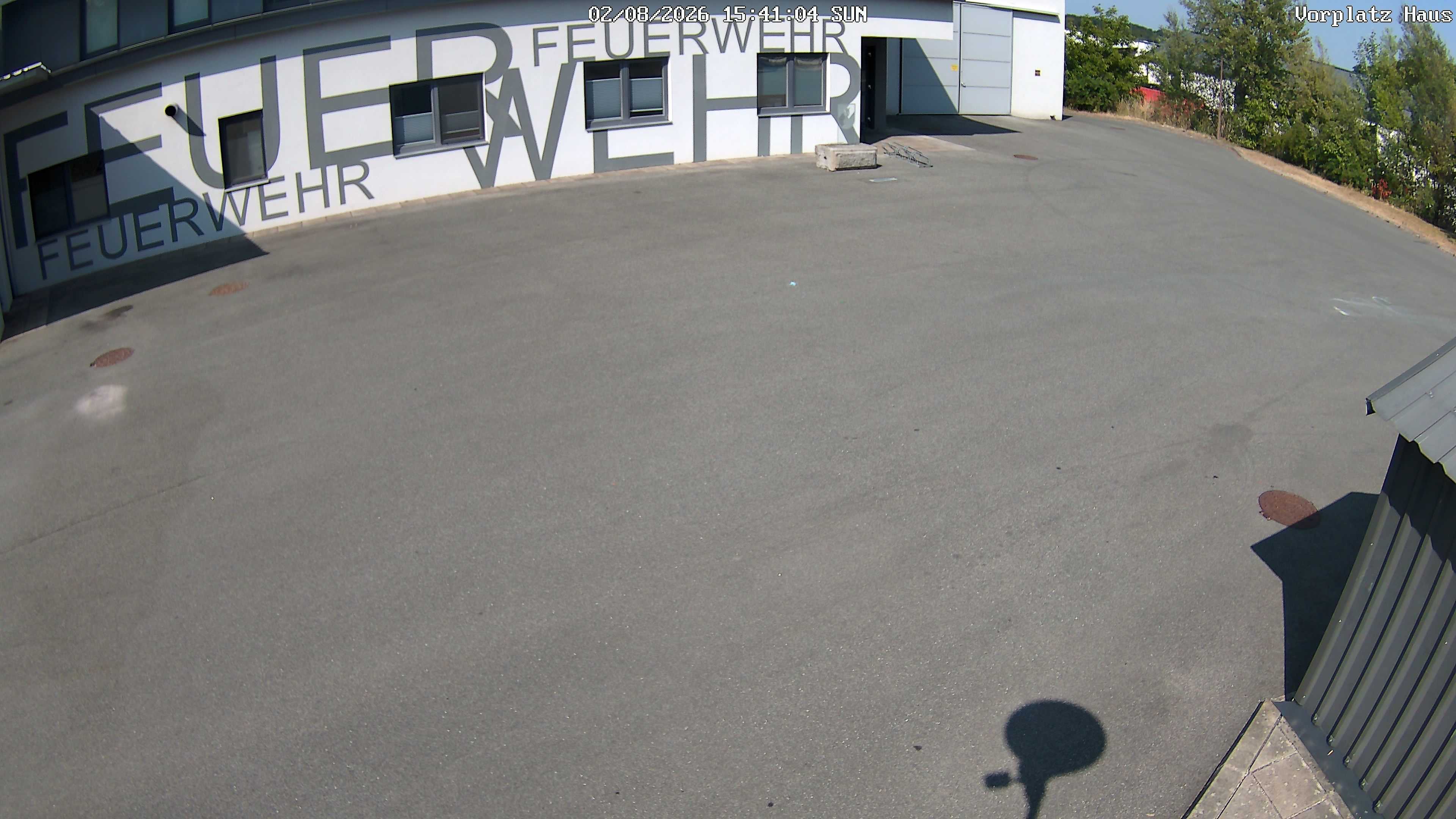 Webcam 1 – zeitverzögertes Standbild vom Feuerwehrhaus Bad Sauerbrunn